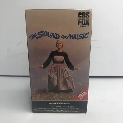 BETA , 2 Taps The Sound Of Music CBS Fox Vintage 1986 Factory Sealed Rare - Image 1 of 4