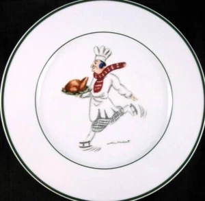 Plato de cena de chefs de patinaje buffet diseño Jean-Luc para chico - Imagen 1 de 4