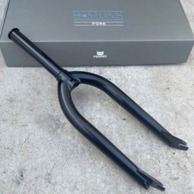 HARO BASELINE FORK 20" BLACK 1 1/8 THREADLESS BMX BIKE FORK GT SE REDLINE - Image 1 of 3