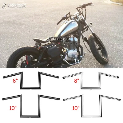 Guidão cabide macaco 8" 10" elevação 1" barra Z para Honda Rebel CMX250C CMX1100 bobina - Imagem 1 de 4