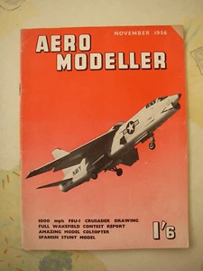 Aero Modeller Magazine November 1956 Aeromodeller with plan of Coccinellida - Picture 1 of 4