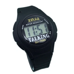 LAUTSPRECHERUHR XJ-768TI FÜR ÄLTERE UND BLINDE MENSCHEN MIT WECKER  - Bild 1 von 2