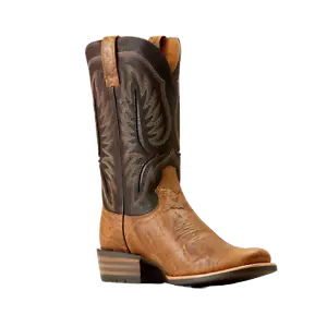 Ariat Men's Stadtler Smoked Tan Cowboy Boots 10051031 - Picture 1 of 65
