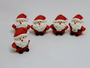 5 piezas. Muñeca Santa en miniatura (A) para casa de muñecas - Imagen 1 de 5