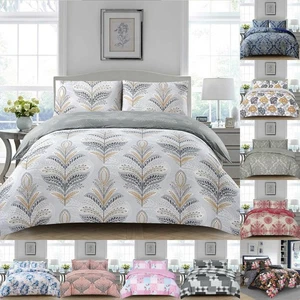 Juego de cama completo de 4 piezas con sábanas ajustables y fundas de almohada Reino Unido - Imagen 1 de 125