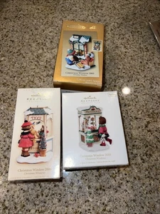 Punze 2005,6 und 20 3 Weihnachtsfensterschmuck KOC Club Exclusive MIB - Bild 1 von 3