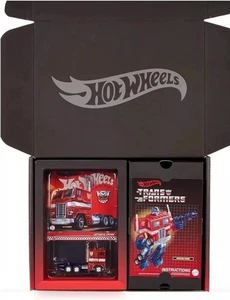 Hot Wheels Collectors Hot Wheels Transformers Optimus Prime - NIB - Picture 1 of 4