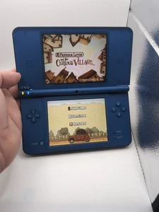 Consola Nintendo DSi XL Azul Medianoche con Cargador Probada Funcionando - Imagen 1 de 8