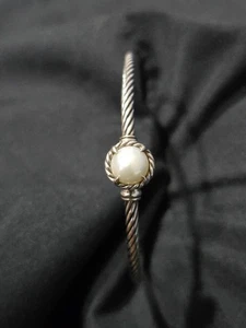 David Yurman - 7.25in Petite Chatelaine Pearl Bracelet (2.5in)  - Picture 1 of 4