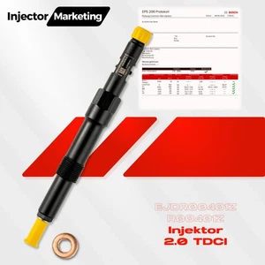 EJDR00401Z Inyector Inyector Inyector Ford Transit 2.0 TDCI 125 CV R00401Z - Imagen 1 de 13