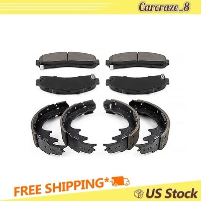 Zapata de tambor pastillas de freno delanteras traseras para Mazda B2300 2,3 L 1995-1997 2001-2010 Foto 1 de 4