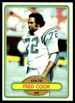 1980 Topps Fred Cook Baltimore Colts #294 - Image 1 of 2