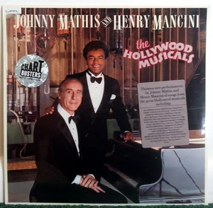 Johnny Mathis, Henry Mancini – The Hollywood Musicals Vinyl 1986 - Sealed - Jazz - Picture 1 of 2