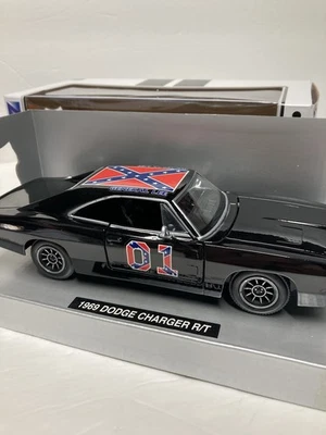 General Lee 1:25 Scale In Classic Black with Vector rims this is beautiful Car - Image 1 of 4
