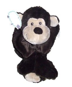 Little Miracles Costco Brown Monkey Snuggle Me Plush Flat Folding Pillow Toy - Picture 1 of 4