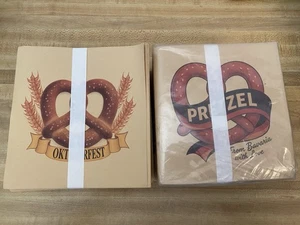 Nuevo paquete abierto 300 bolsas Oktoberfest Pretzel + 300 de Baviera con bolsas de amor - Imagen 1 de 6