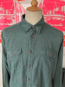BARBOUR LONGSTONE SHIRT TAILORED FIT GREEN COTTON UK - MEDIUM - Picture 1 of 20