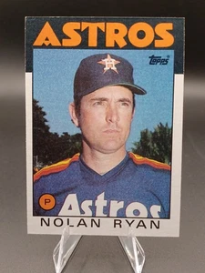 Nolan Ryan 1986 Topps #100 Houston Astros π Vintage - Foto 1 di 2