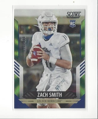 2021 Score Spokes #317 Zach Smith RC Rookie Tulsa /110  - Image 1 of 2