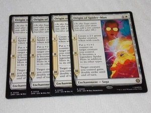 MTG Origin of Spider-Man x4 Rare Spider-Man NM Low S&H - Bild 1 von 1
