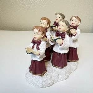 Figurina Vintage 2003 Mervyn’s Village Square Coro Bambini Cantanti Cantanti - Foto 1 di 7