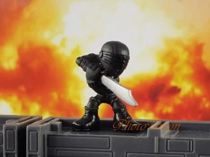 Hasbro Micro Force G I JOE SNAKE EYES Mini Figure Cake Topper K1015_B - Picture 1 of 2