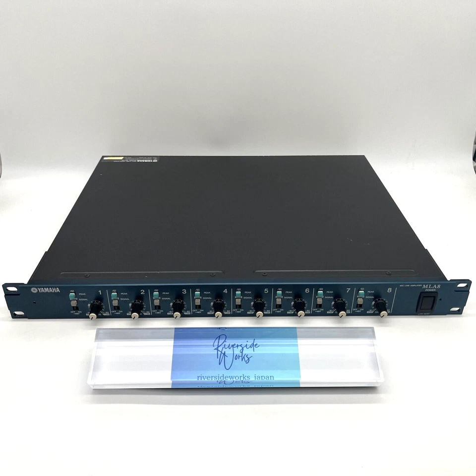 YAMAHA MLA8 8ch Mikrofon Vorverstärker Pro Audio Equipment Gebraucht Getestet - Bild 1 von 4