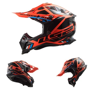 LS2 MX 700 EVO Subverter Stomp Fluo Orange MX Helm Crosshelm Motocross Enduro - Bild 1 von 30