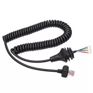 8-Pin RJ45 Speaker Mic Microphone Cable Wire For ICOM HM152/HM154 IC F121 Radio - Picture 1 of 7