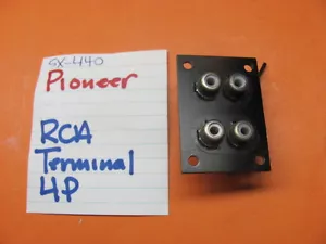 📈PIONEER 4P RCA TERMINAL SX-440 STEREO RECEIVER - Picture 1 of 3