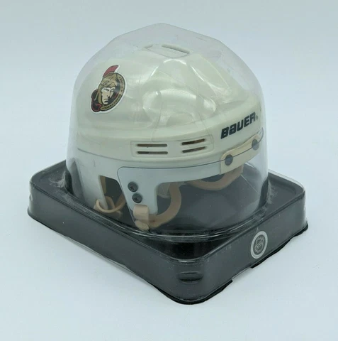 Minilids Reproduction Bauer Nike Model 4000 NHL Hockey Helmet Ottawa Senators Cover