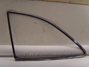 Toyota Lexus Soarer 91-00 UZZ31 4.0 V8 LH NSR quarter glass chrome surround - Picture 1 of 1