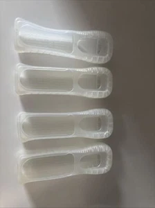 Lot of 4 OEM Official Nintendo Wii Remote Silicone Gel Cover Grip Sleeve RVL-022 - Picture 1 of 2