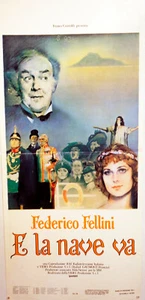 E LA NAVE VA - 1983 - F.FELLINI - 31 X 70 cm - 13/28 inch affichette italienne - Picture 1 of 1