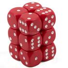 Dnd Dice Set Chessex D And D Dice 12Mm Opaque Red And White Plasti Importacion Usa