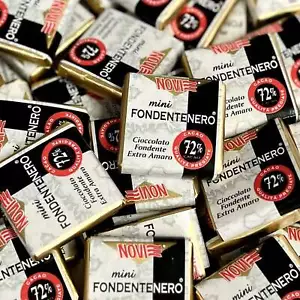 Novi - Cioccolatini di Cortesia Mini Tavolette Extra Fondente 72% - Senza Glutin - Foto 1 di 3