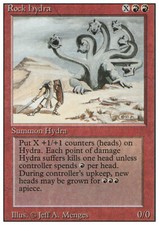 MTG Rock Hydra Italian-POOR/worn Hydra Rocks FWB-rev-Magic