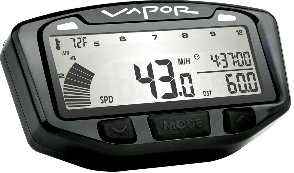 Trail Tech Vapor Speedometer Tachometer Computer for Honda XR650R Black 752-117 - Image 1 of 1