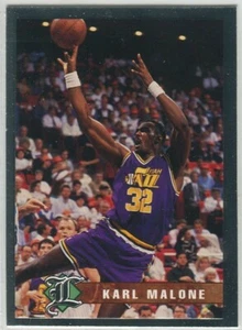 1993 Legends Sports Memorabilia Silver #13 Karl Malone Utah Jazz - Picture 1 of 2