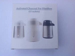 6 Pack of Activated Carbon Charcoal Filters for Megahome Water Distillers - Picture 1 of 5