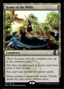 Hymn of the Wilds Conspiracy: Take the Crown Regular MTG - Picture 1 of 2