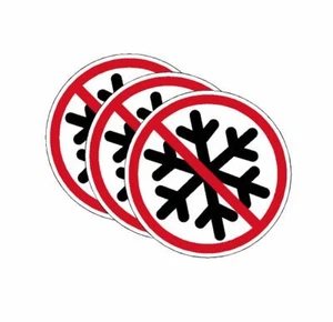Sin copos de nieve divertido sombrero duro pegatinas casco calcomanías liberal Trump Sissy llora bebé - Imagen 1 de 1