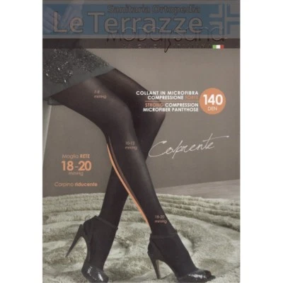 Modasana Collant COPRENTE 140 den maglia a rete GLORIA MED calze microfibra Moda - Immagine 1 di 2
