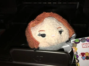 Disney Tsum Tsum Mini Marvel Avengers Black Widow In Hand NEW #4 - Picture 1 of 3