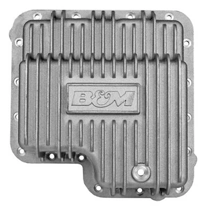 NEW B&M HI-TEK DEEP TRANSMISSION PAN,FITS FORD C6,ALUMINUM - Picture 1 of 7