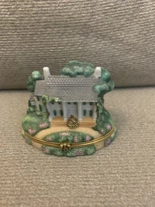1999 Franklin Mint Home With The Wind Schmuckschatulle The Romance Of Tara - Bild 1 von 5