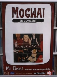 Mogwai 'Mr Beast' 99cm X 68cm 2006 French Concert Poster - Picture 1 of 1