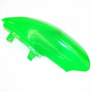 Green Plastic muffler Side NO Guard Fender CRF50 Style PIT PRO Trail Dirt Bike - Picture 1 of 2