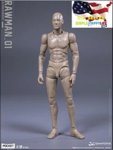 DAMTOYS 1/12 scale DPS01  6" Flexible Action Figure Drawman Toy figma Mezco❶USA❶ - Picture 1 of 20