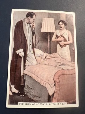 Ardath - FROM SCREEN AND STAGE  1936 - # 21 - Owen Nares and Fay Compton - Image 1 of 2